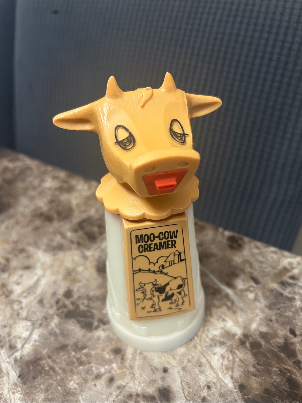 Vintage plastic "Moo-Cow Creamer" by Whirley Industries